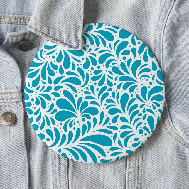 Blume Mandala 5 Button (Beispiel)