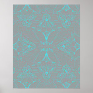 Blume Mandala 6 Poster