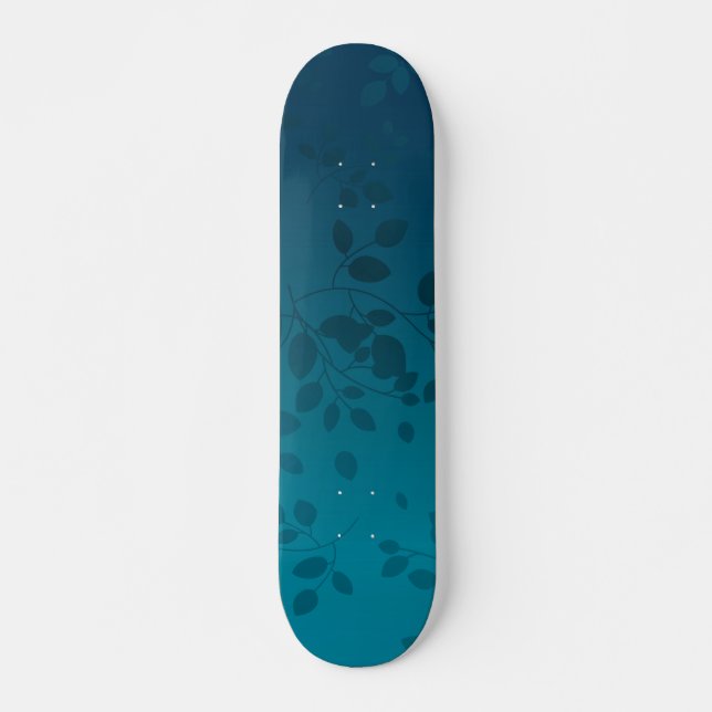 Blume Mandala 6 Skateboard (Vorne)