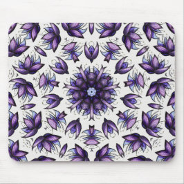 Blume Mandala Abstrakt Kaleidoskopisches Muster Mousepad