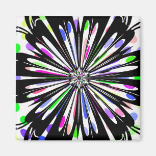Blume Mandala Design Magnet