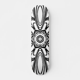 Blume Mandala Design Skateboard