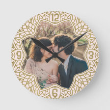 Blume Mandala florales Foto Blush Pink Gold