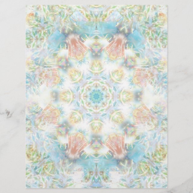 Blume Mandala Flyer (Vorne)