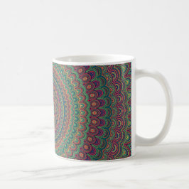 Blume Mandala Kaffeetasse