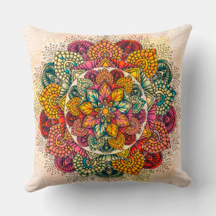 Blume Mandala Kissen