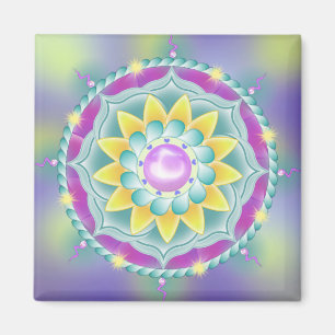 Blume Mandala Magnet