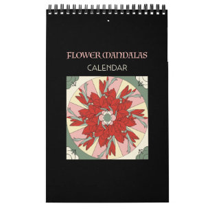 Blume-Mandalas-Kalender Kalender