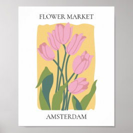 Blume Market Editable Amsterdam Poster