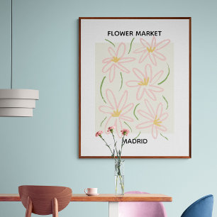 Blume Market Editable Madrid Poster