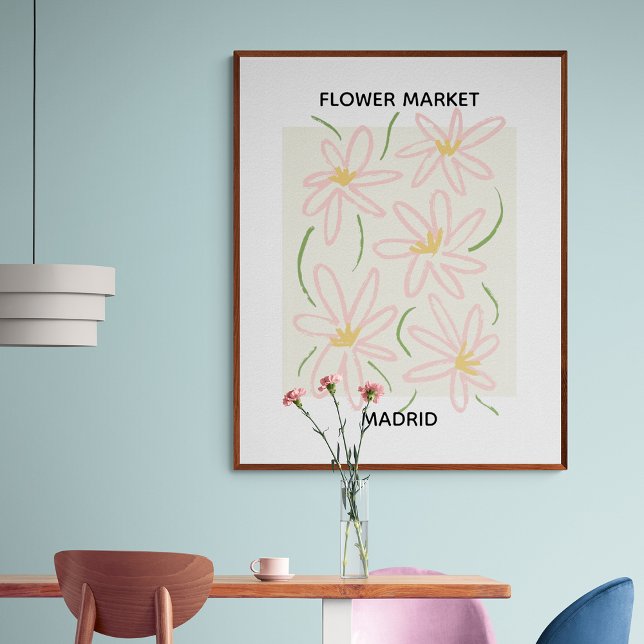 Blume Market Editable Madrid Poster (Von Creator hochgeladen)