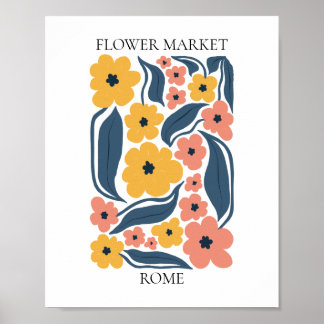 Blume Market Editable Rom Poster