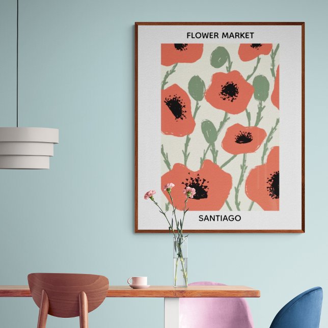 Blume Market Editable Santiago Poster (Von Creator hochgeladen)