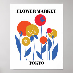 Blume Market Editable Tokio Poster