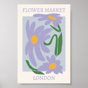 Blume Market London Poster