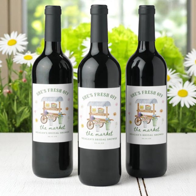 Blume Markt vor dem Brautparty des Marktes Weinetikett (Von Creator hochgeladen)