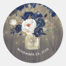 Blume Mason Jar Rustic Wedding