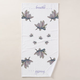 Blume Maureen Girard Medizin für Wasserlilie Badehandtuch