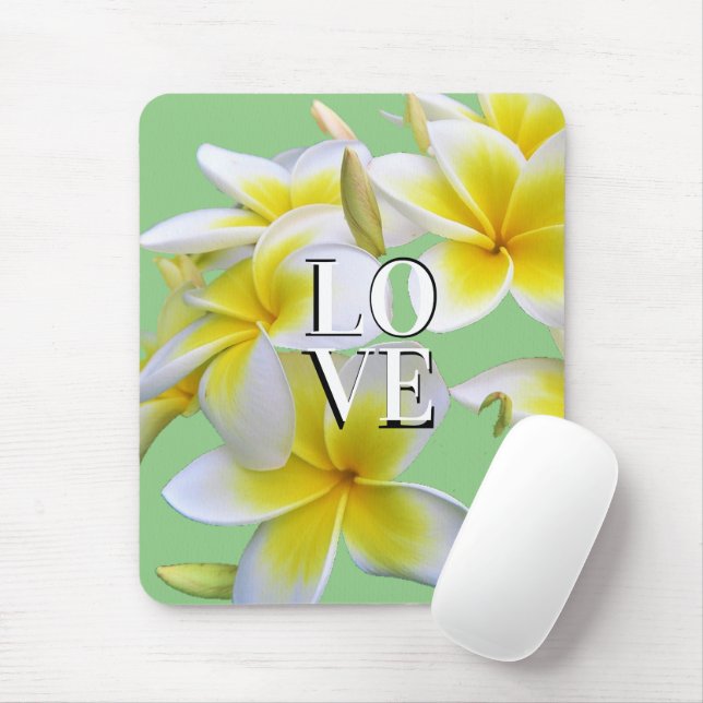 Blume Maus-Pad Mousepad (Mit Mouse)