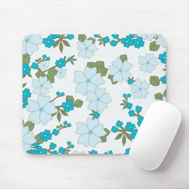 Blume-Mauspad Mousepad (Mit Mouse)