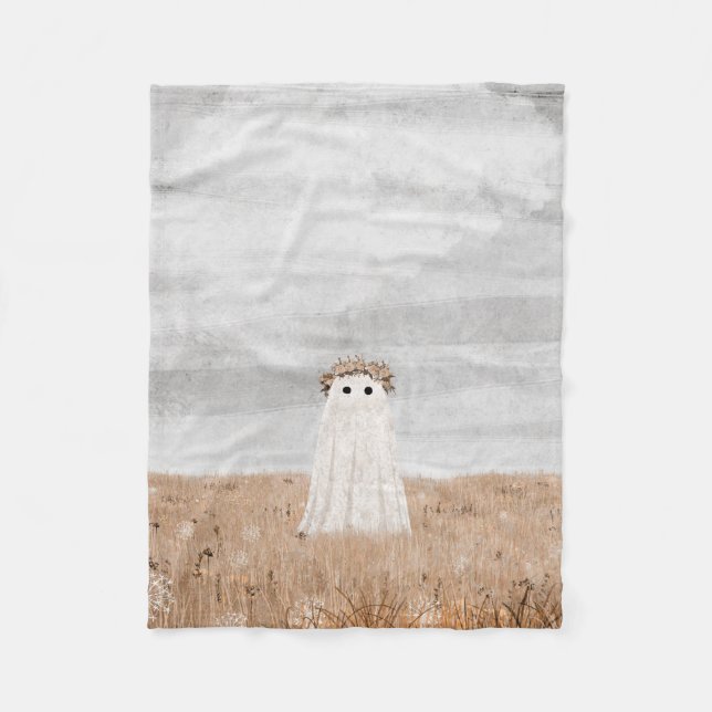 Blume Meadow Fleecedecke (Vorderseite)