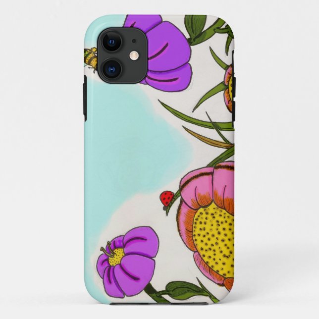 Blume Meadow iPhone 5 Fall Case-Mate iPhone Hülle (Rückseite)