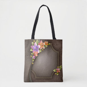 Blume Mehrdruck-Tasche, Mittel