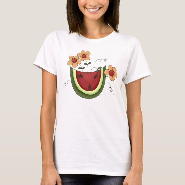Blume Melon Shirt (Vorderseite)