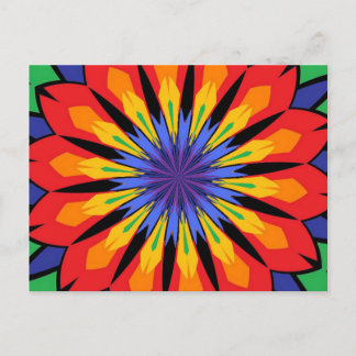 BLUME MICH, BABY POSTKARTE