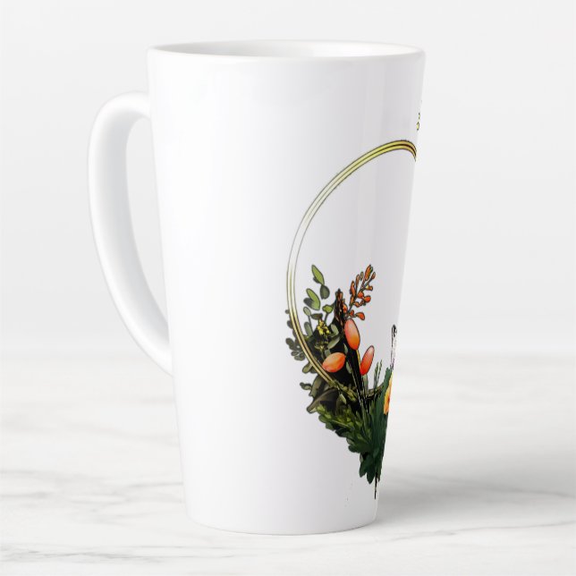 Blume Milchtasse (Linke Ecke)