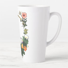 Blume Milchtasse