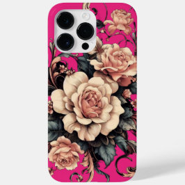 Blume mit Blätter Vintages Design von Rp Case-Mate iPhone 14 Pro Max Hülle