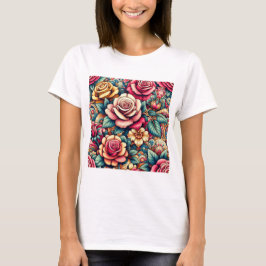 Blume mit Blumen T-Shirt