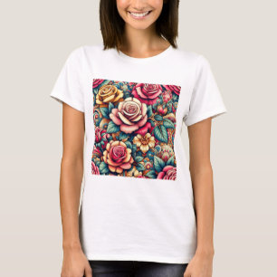 Blume mit Blumen T-Shirt