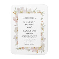 Blume mit Creme und Blush