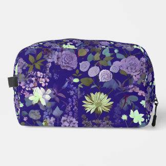 Blume mit elegantem und elegantem Print Cut Sew Ba Waschbeutel