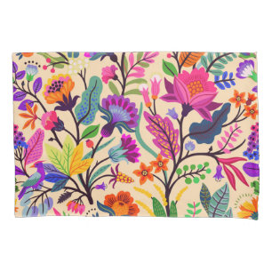 Blume mit farbigen Blumenbildern Druckmuster Kissenbezug