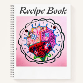 Blume mit gesäugtem Aussehen Notizbuch