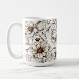Blume mit Kaffee - Kaffeepflanzen Kaffeetasse