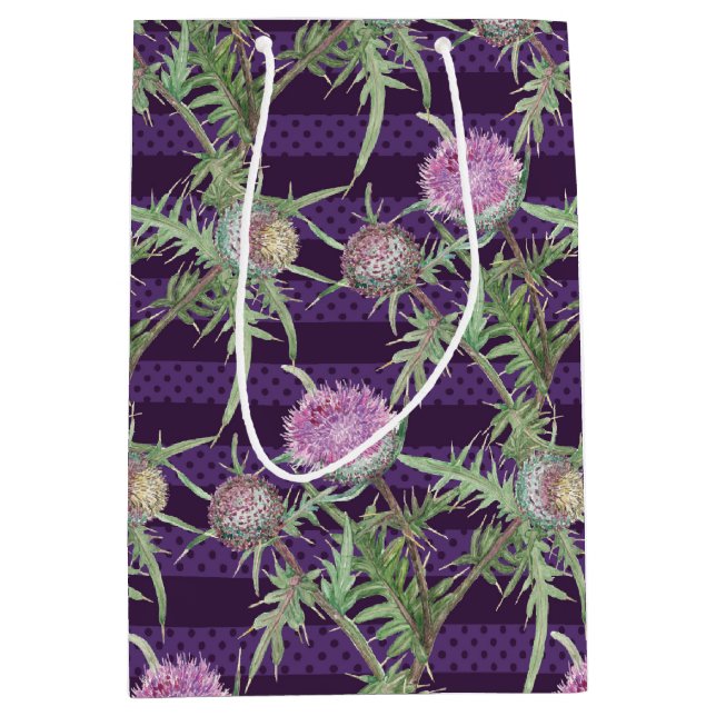 Blume Mittlere Geschenktüte (Vorderseite)