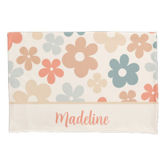 Blume Modernes Niedliches Design Personalisierter Kissenbezug