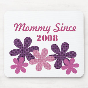 Blume Mommy As Mousepad, Lila Mousepad
