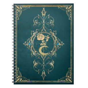 Blume Mond Grimoon Notizblock