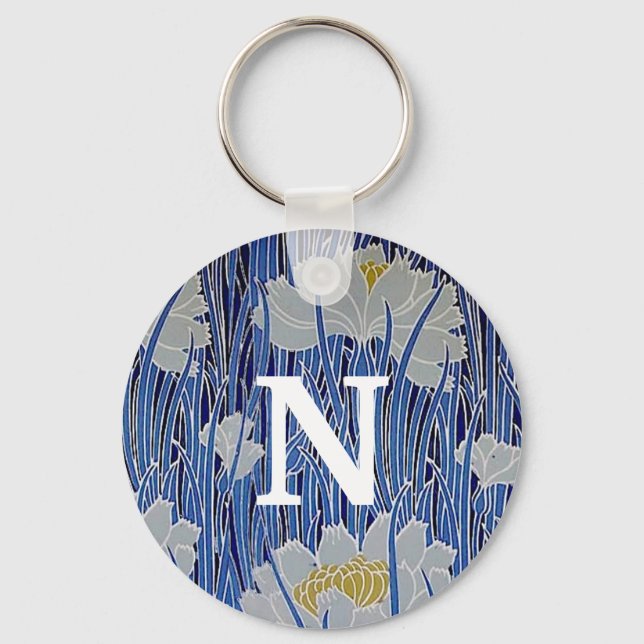 Blume Mongram Schlüsselanhänger (Vorderseite)