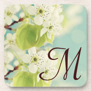Blume Monogram Drink Untersetzer