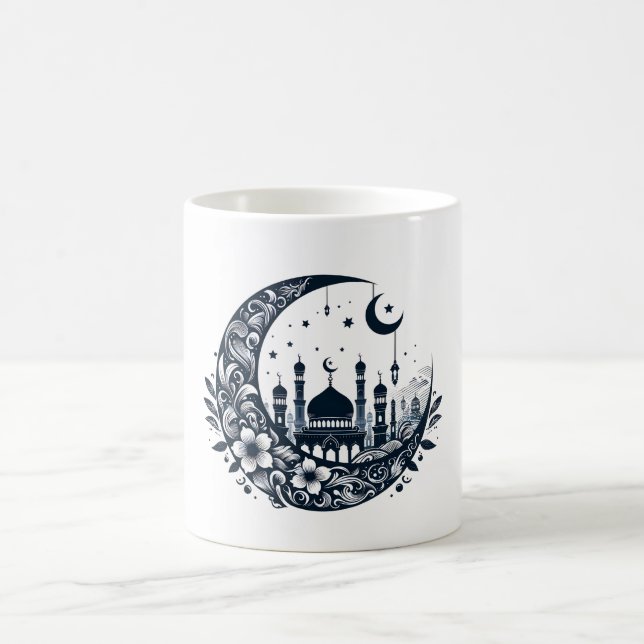 Blume Moon Mosque Kaffeetasse (Mittel)