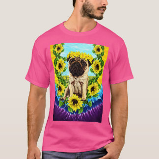 Blume Mops T-Shirt