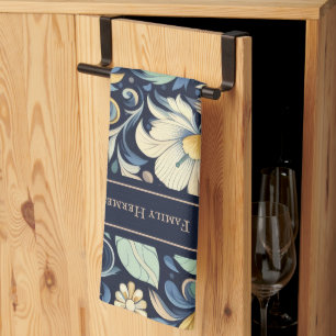 Blume Morris Art Geschirrtuch