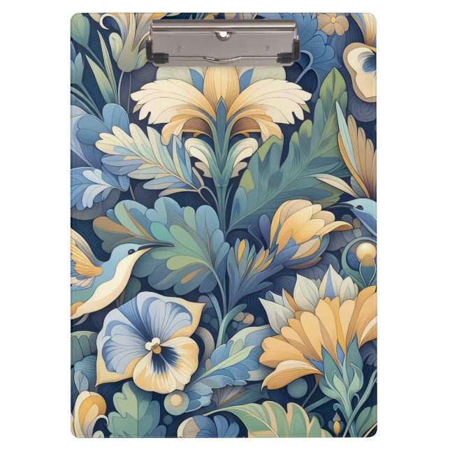 Blume Morris Art Klemmbrett (Vorderseite)