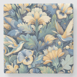 Blume Morris Art Steinuntersetzer